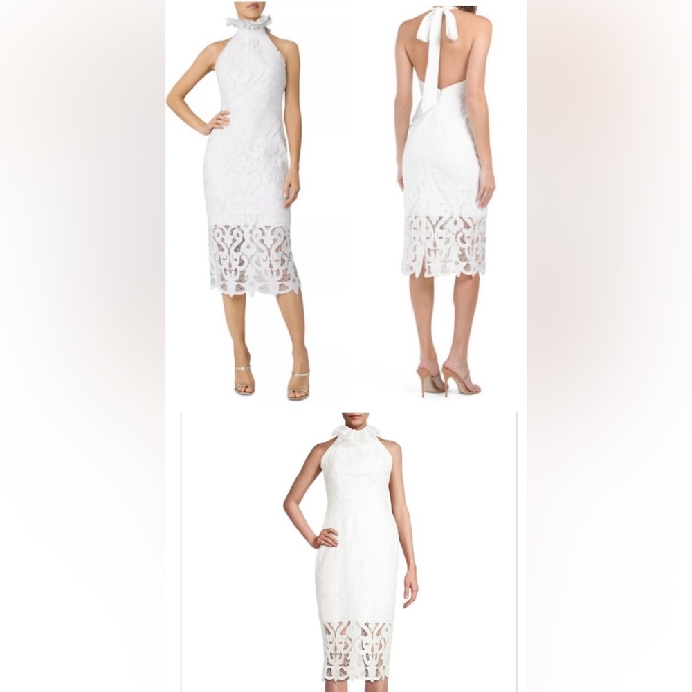 Milly Bridget Guipure Lace Dress